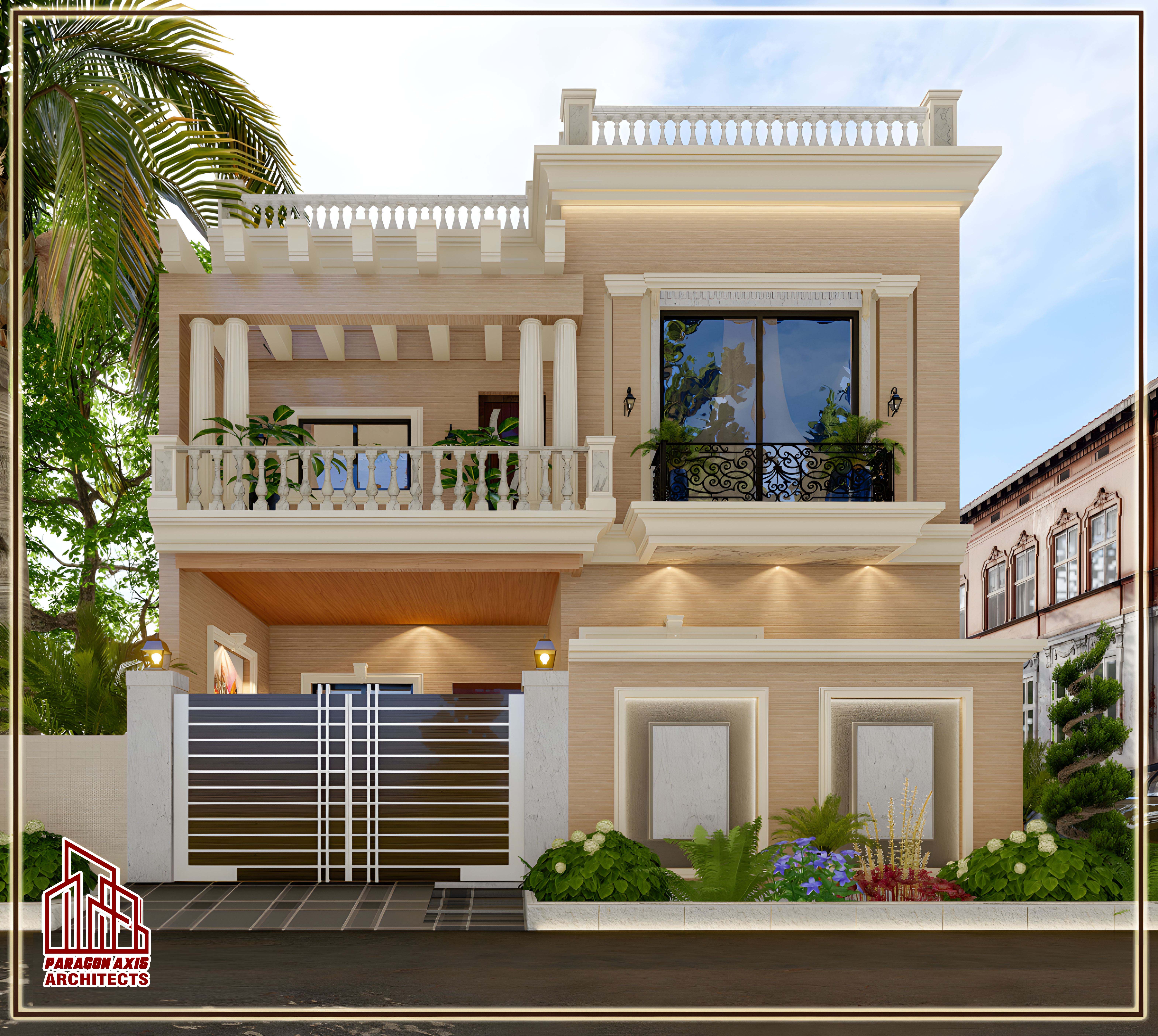 5 Marla House residential architecture in Jhang